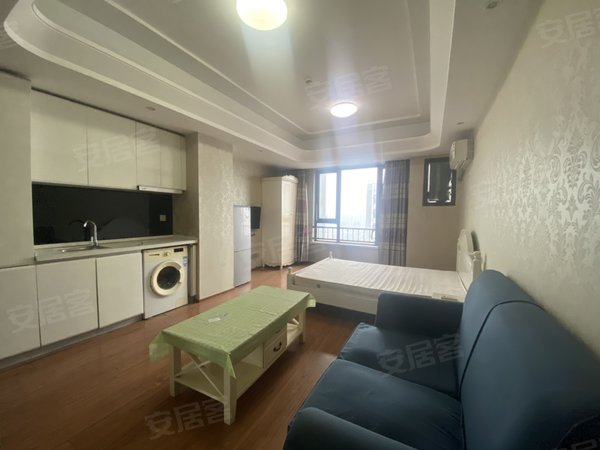 金华金东多湖万达广场万达广场拎包入住，家具家电齐全，楼层高，视野开阔出租房源真实图片