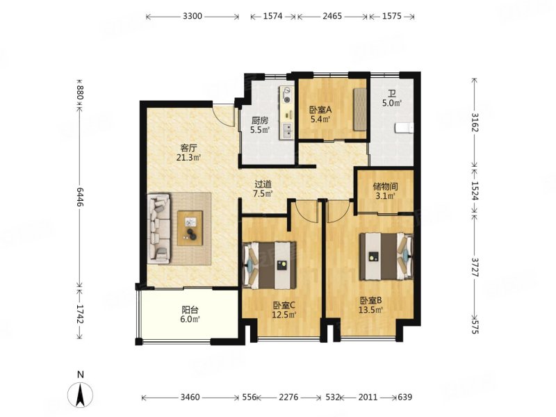 精装,诚心出售,看房方便提前预约