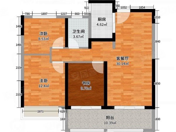 宿州埇桥万达广场万成哈佛玫瑰园哈佛玫瑰园精装三室两厅一卫 好楼层