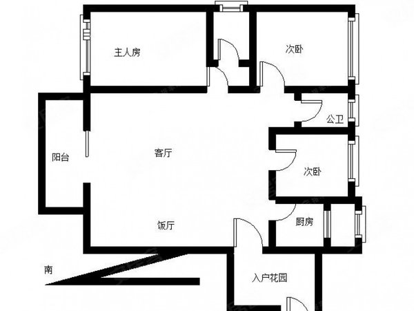 东莞南城南城车站金域中央大3房 南北通透 带入户花园 房子很新 看