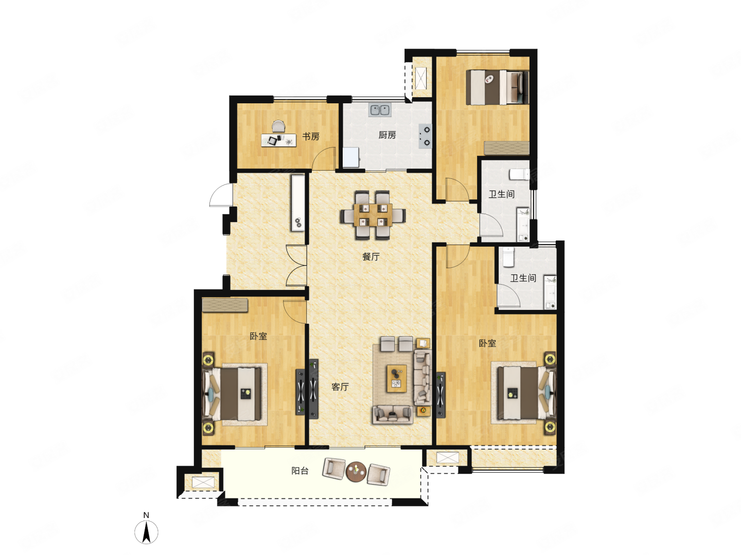 鲁能公馆地铁口现房即住多层电梯洋房