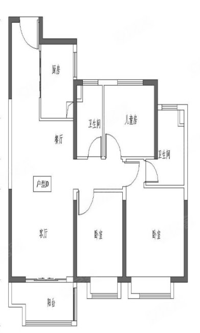 大发融悦东方送车位宝龙  三室两厅两卫精装双卧客厅朝阳采光好