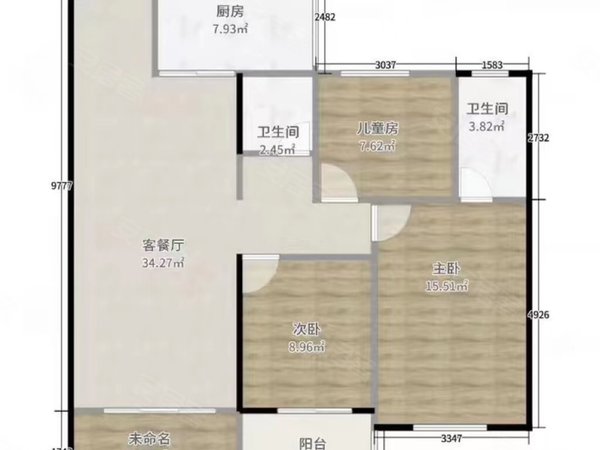 五一路租房,建发玺院 精装配齐3房 可直接入住,江南租房-南宁58安居客