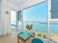 防城港港口桃花湾广场阳光海岸民宿，三室两厅海景房出租房源真实图片