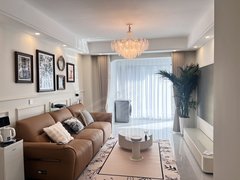 亳州谯城亳州万达广场方圆汇旁世纪金源三室两厅，家具家电齐全，客厅有空调电视出租房源真实图片