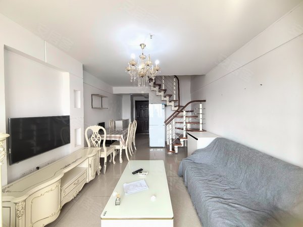 【多图】花样城,木渎租房,花样城一室一厅一厨一卫复式公寓拎包入住有