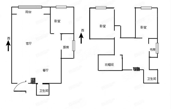 金洲湾3室2厅2卫117.07㎡西南145万