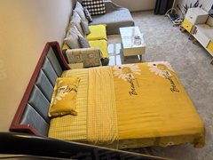 中卫沙坡头旅游购物广场博雅公馆创业大厦loft公寓 2张床一张榻榻米出租房源真实图片