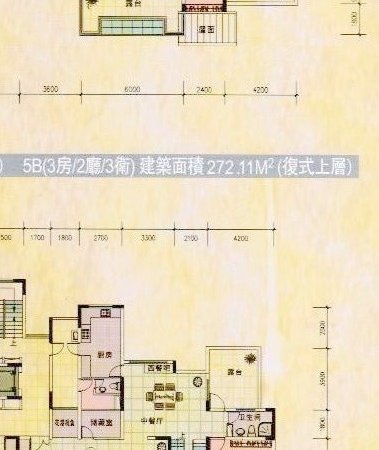 上海浦东梅园上海滩花园洋房(北区)3层复式小洋楼,4室,可长租,景观