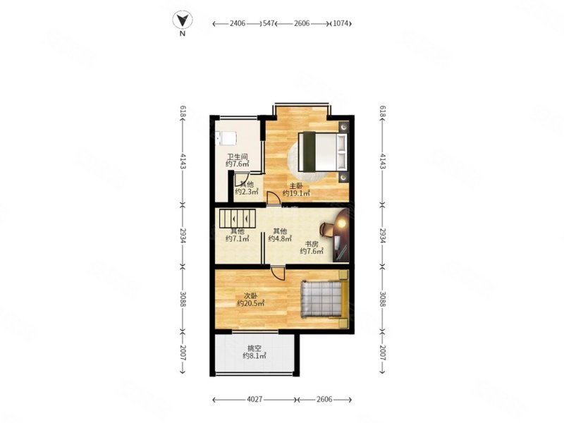 蓝郡广场 精装好房 满五   临地铁 楼层好 南北通透