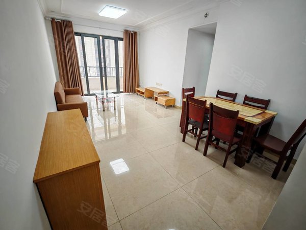 六安舒城文化广场新滨湖恒大文化旅游城杭埠胜利，兆邦厂区附近，恒大三室二卫出租，家具家电齐全出租房源真实图片