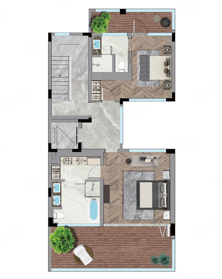 恒大养生谷(商住楼)7室3厅6卫500㎡南北1600万