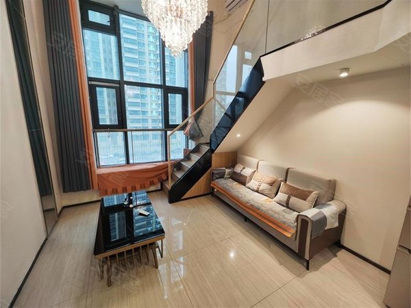 西客站租房,温馨的小家精装复式公寓 恒大财富中心 印象济南 弘阳广场