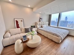 杭州余杭未来科技城余杭efc宝龙广场附近 创景路地铁口 奶油风 可做饭出租房源真实图片