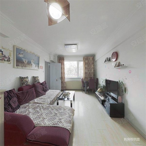 美域盛景86平两室,一楼适老人居住,南北向精装近小区出口