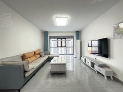 商丘梁园火车南站实拍 急租 建业137平精装大3室 南北通透 拎包入住出租房源真实图片