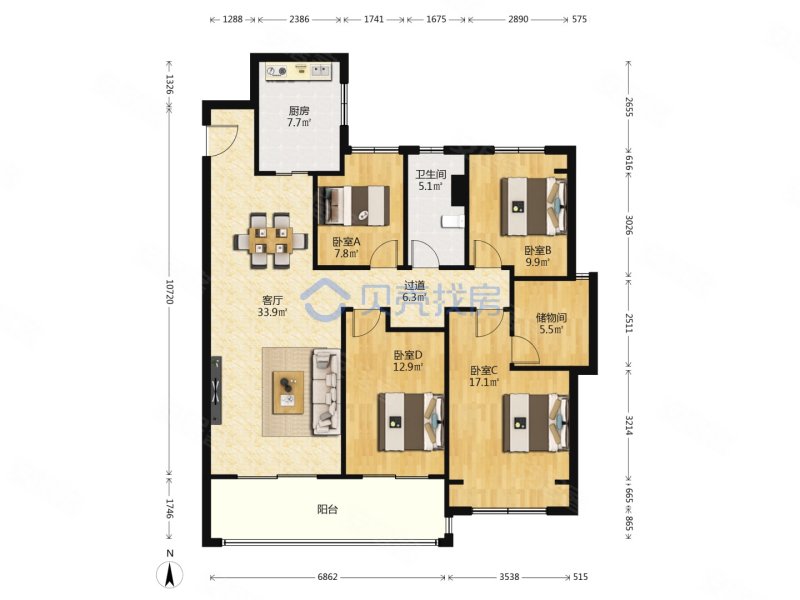 金茂滨湖名邸 医疗配套成熟 次新房 带电梯 装修好 南北通透