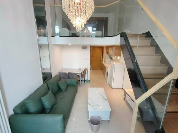 loft复式公寓,楼下地铁口,恒大城精装修,配套齐全,出租房源真实图片