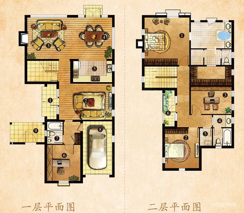 卧龙湖小镇(别墅)4室2厅3卫243.54㎡南450万