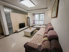 安康汉滨万达广场高新现代城 2室2厅1卫 97平 电梯房 南北通透 拎包入住出租房源真实图片