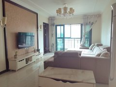 自贡沿滩龙湖恒大精装房 80多的大两室 还带所有家具家电出租房源真实图片
