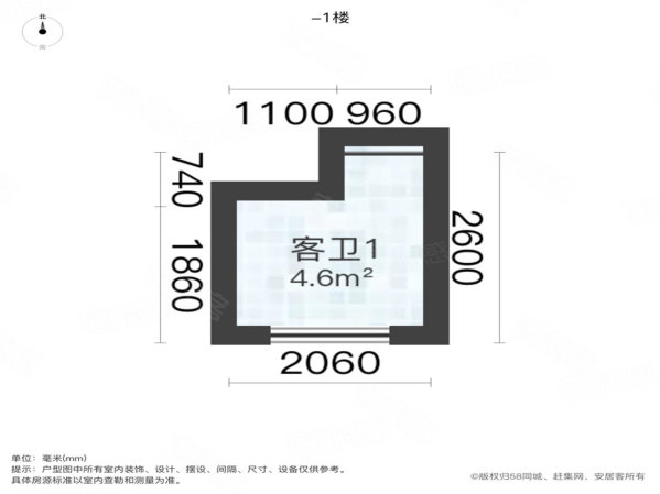 蓬莱苑6室2厅5卫260.84㎡南北1300万