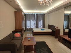 东莞莞城八达路恒大华府 新中式大单间 高层 朝花园 拎包入住出租房源真实图片