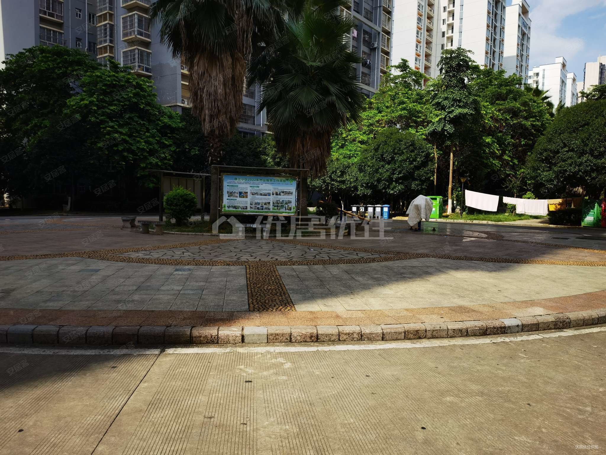 90平 精装带大露台,静兰小区二手房,77万,3室2厅,1卫,90平米-柳州安居