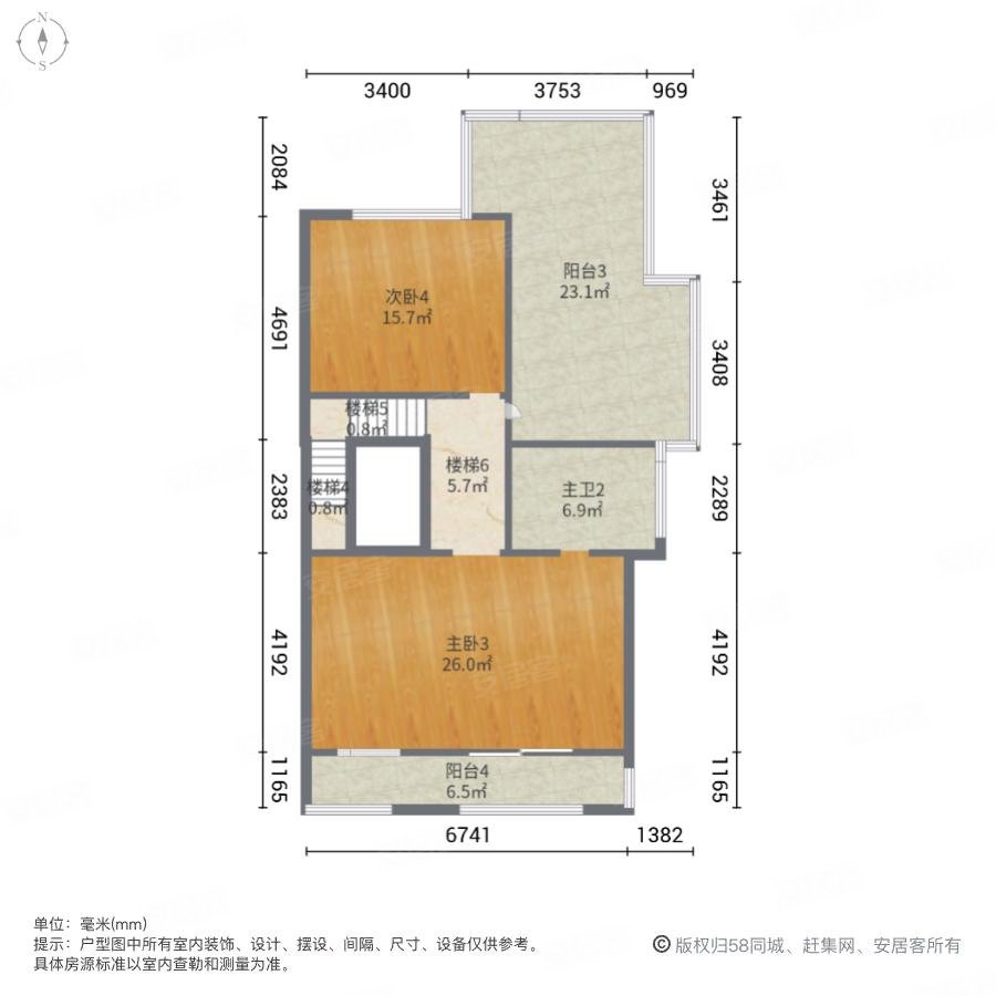 基正唐宁1號(别墅)5室3厅3卫304.63㎡南北480万