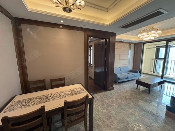 南京鼓楼热河南路恒大滨江3期恒大滨江两房4300,采光明媚出租房源真实图片