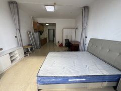 杭州西湖转塘可以短租 美上商业中心  南北通透 1室1厅1卫 金街美地出租房源真实图片