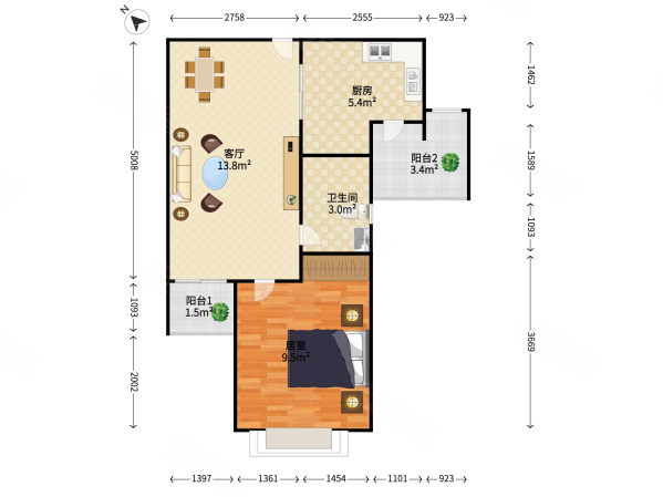 香港米铺景观有户型业主换房诚售