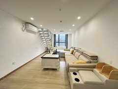 肇庆端州新东敏捷城七期8栋 肇庆市图书馆背后，复式公寓，全新出租出租房源真实图片