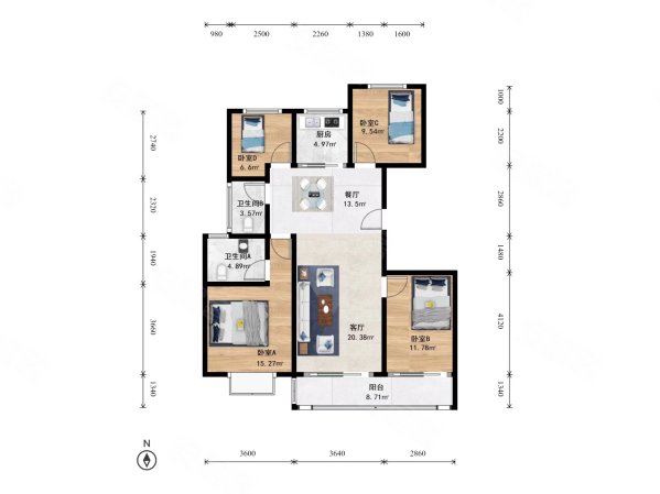 艮北新城 招商云悦湾 中间好楼层 交通便捷 产权清晰