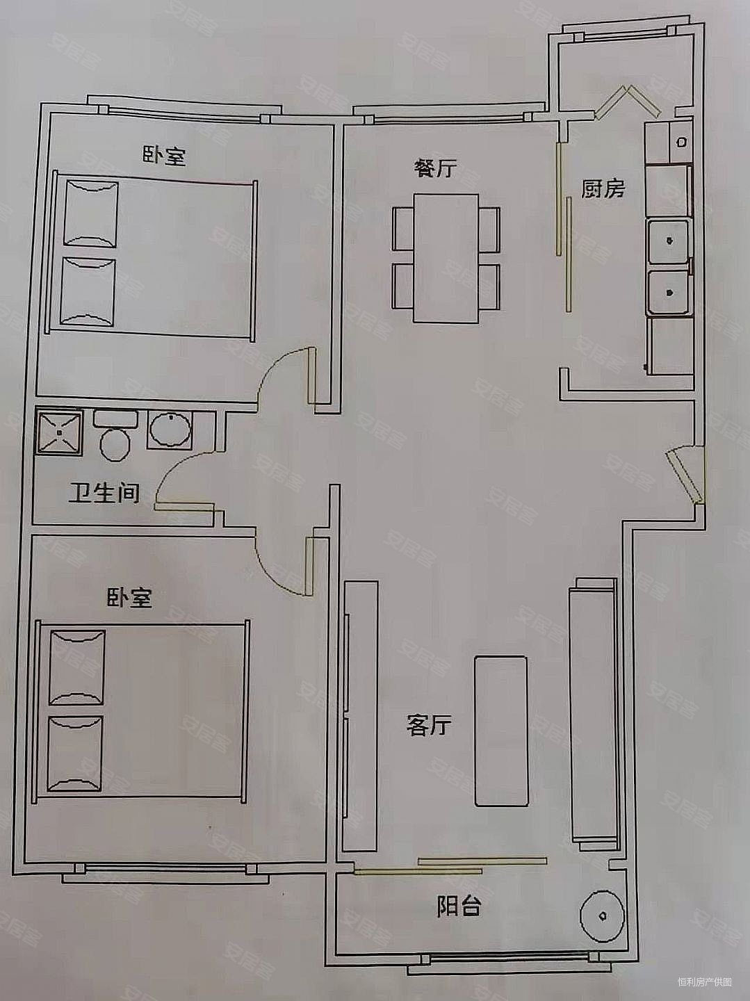 大同瑞湖天泰苑户型图片