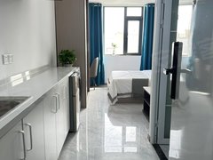 临沂兰山工业大道美多商贸城 小商品城附近多套精装一室公寓 押一付一拎包入住出租房源真实图片