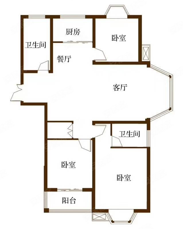 尚都国际好楼层边户132平精装全送82万