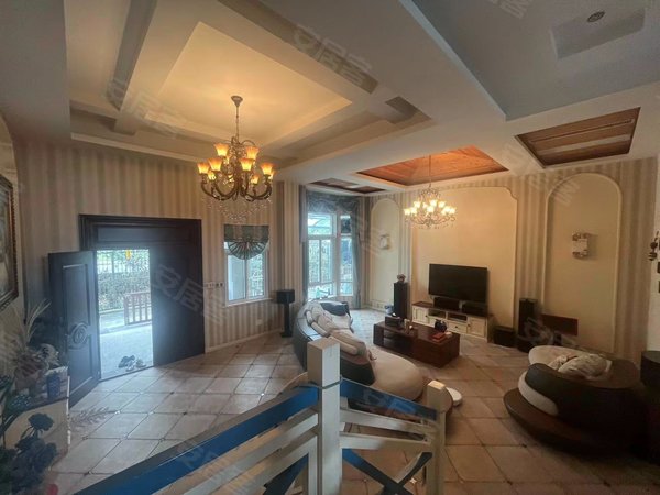 杭州富阳富春山水华庭东吴公园旁 山水华庭 四房四卫 下叠自住精装修