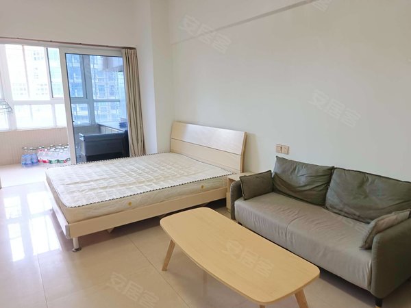 【多图】崇文公寓,宝洲路租房,浦西万达 崇文公寓 65平 大阳台 一室一