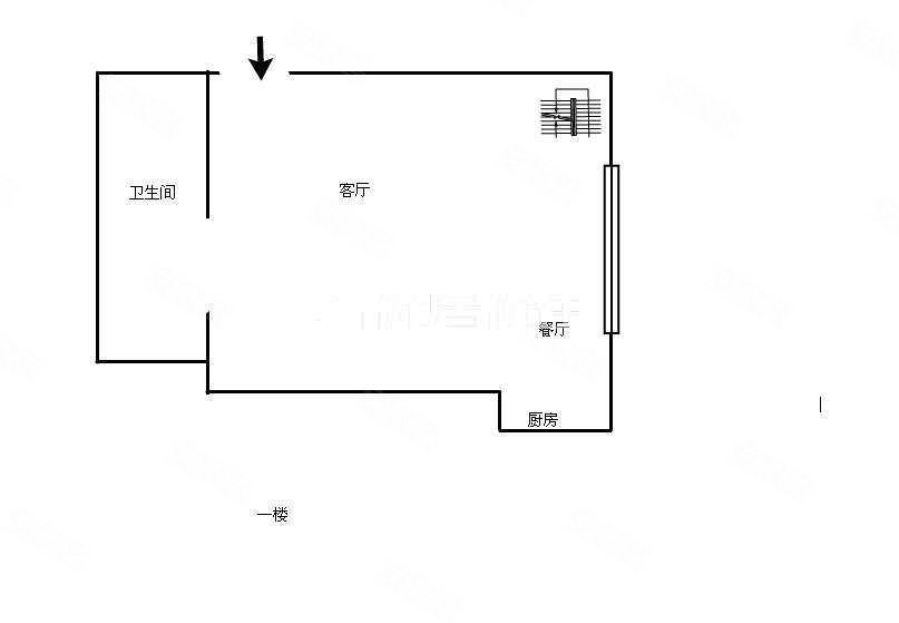 滨江国际3室2厅2卫140㎡南北115万