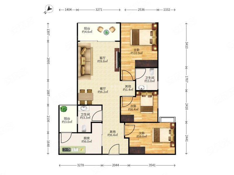 华丰前海湾实用三房出售 满五v1 看房提前约 价格还能谈