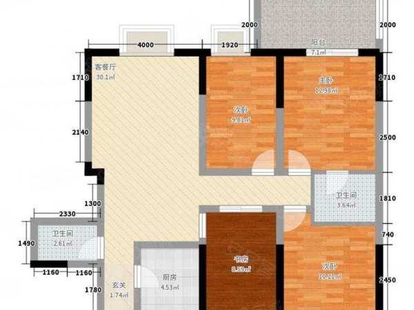 【多图】朝阳8号(公寓住宅),城厢租房,2号线 朝阳