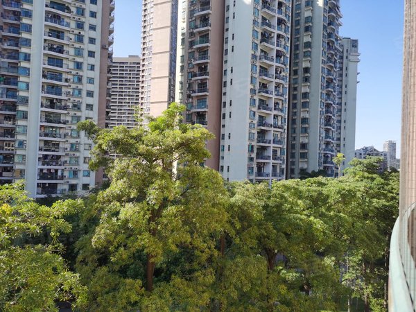 深圳宝安西乡丽景城丽景城  东南向大三房有两个房间朝南 住家装修