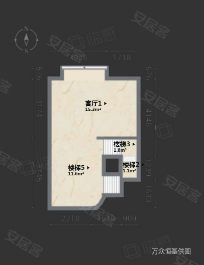 海德堡花园(别墅)3室3厅3卫226.61㎡南北800万