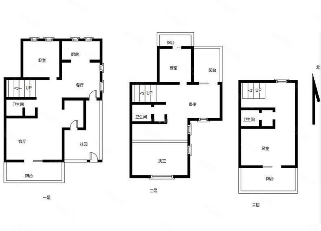 珑璟轩(别墅)4室2厅2卫163.05㎡东南245万