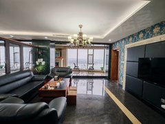 丹东振兴万达太阳财富中心 一线江景豪装 商住两用 年租金12万 随时看房出租房源真实图片