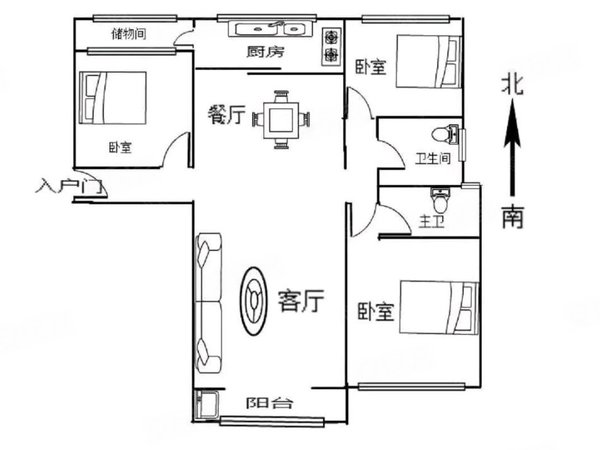 青州恒信首府户型图图片