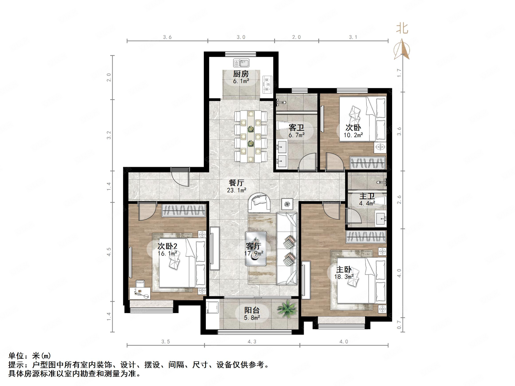 商品住宅 电梯房,华润城紫云府二手房,230万,3室2厅,2卫,135平米-济南