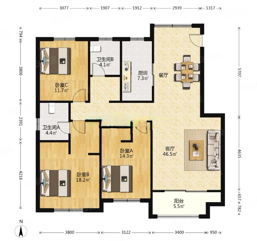 海上纳缇公寓住宅