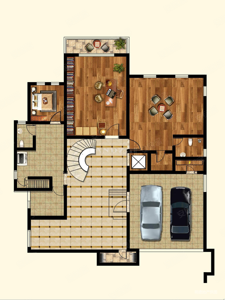 御翠园五期d户型占地926平真实图片随时看房